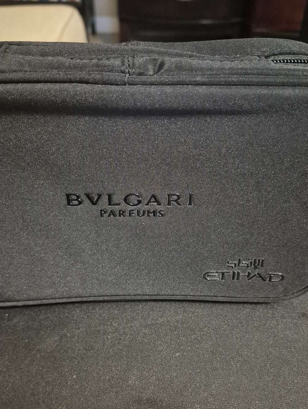 Bulgari Black Cosmetic Travel Pouch